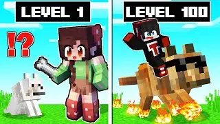 Minecraft, But WOLVES are OVERPOWERED ( Tagalog )