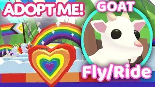 New Goat Fly Ride First Look in Adopt Me Pride Update !  
