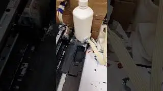 Как законсервировать принтер. Лайфхак по промывке головы, не снимая ее. Приспособление за копейки.