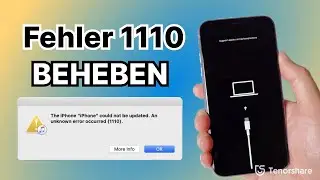 iPhone Fehler 1110 bei Update mit iTunes? iPhone Speicher voll/iTunes Fehlermeldungen beheben!