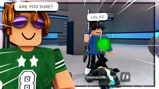 MM2 Destroying A TOXIC CAMPER As A NOOB...