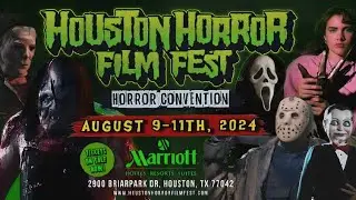 Houston Horror Film Fest 2024 | Favorite Final Girl Has My Sticker! | Cosplay Contest | Afterparty