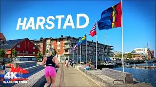 Harstad Walk 2025 | Walking Across the City in 4K