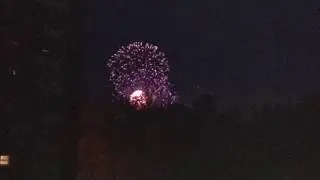 Canada 150 Fireworks from Assiniboine Park
