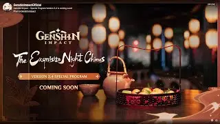Genshin 3.4 Special Program Livestream Free 300 Primogems !!!
