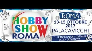 Acquisti Creativi fiera HOBBY SHOW Roma Ottobre 2017 (IsaCartaBianca)