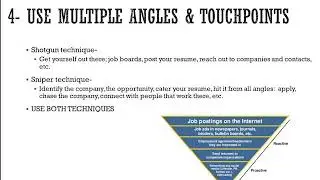 Top 5 Job Search Tips