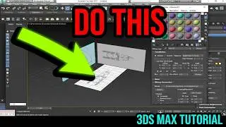 How to Set up a reference image for 3D modeling in 3Ds Max
