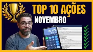TOP 10 AÇÕES 2024 ! VALORIZAÇÃO E DIVIDENDOS , UMA DELAS ME SURPREENDEU!!