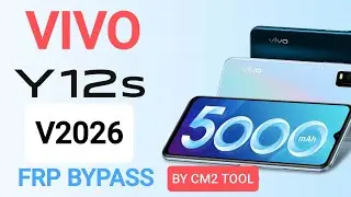 VIVO Y12s V2026  Frp one click frp bypass By cm2