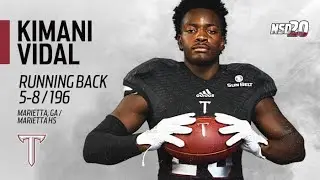 Kimani Vidal - 2020 Troy Football Signing Day