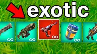 Fortnite But Everyone Has EXOTIC Items!
