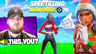 We Hired The FNCS *CHAMPION* To Go Undercover In Ranked...