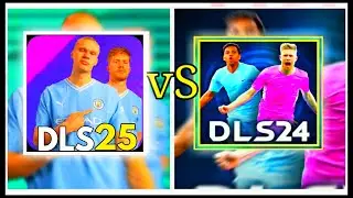 DLS 25 VS DLS 24 DLS 25 TRAILER!! DREAM LEAGUE SOCCER 2025🔥