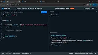 Lists in DART in simple terms & example