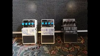 BOSS RV-6 Reverb vs BOSS DD-8 Delay: Modulated Mode Comparison