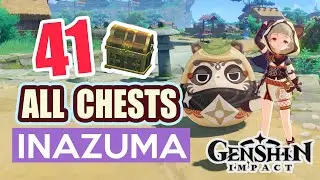 ALL CHESTS IN INAZUMA | Tatarasuna | COMPLETE GUIDE #10 【 Genshin Impact 】