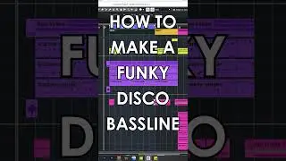 How To Make A Funky Disco Bassline 
