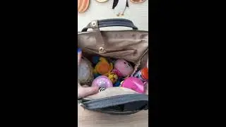 Видео-отзыв на сумку-рюкзак для мам Mommy's, серый цвет