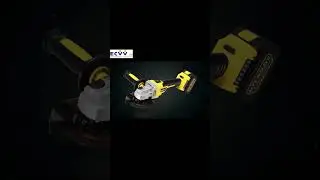 115/125mm 800W Power Grinder, Fast Charger, 9000RPM Brushless Motor