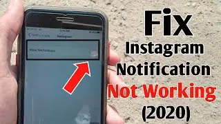 Fix Instagram Notifications Not Working iPhone (2020)