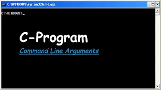 Command Line Arguments C Program