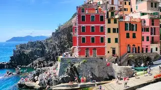 CINQUE TERRE  ITALY and Alps by MOTORCYCLE  PART 3