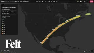Mapping the 2024 Solar Eclipse Path of Totality