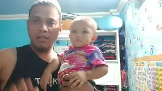 Adek rayza lagi main sama bapak