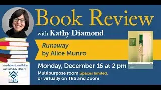 Book Review with Kathy Diamond:  Runaway by Alice Munro