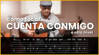 como tocar CUENTA CONMIGO en Guitarra🎸 Chico Novarro - Solis 🎸