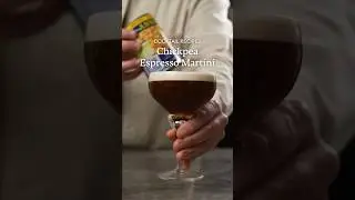 Chickpea espresso martini