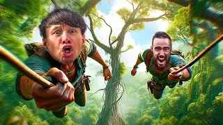 Apprendre À Grimper Aux Arbres Avec Le VRAI TARZAN (ft. Léo Urban) 🦍