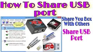How to share Box or Dongle using Radmin VPN,USB redirector,USB redirector Client step by step Done