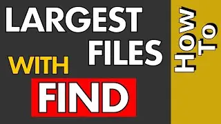 How To: Find The Biggest Files in The Directory And Sub-directory Per Type