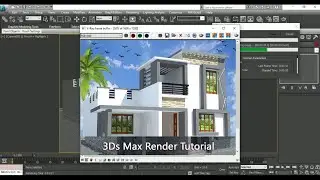 3Ds Max | Camera | Render Setup | And | Photoshop | Tutorial |