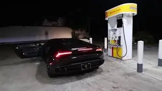 Highway Pulls in a Lamborghini Huracan!!!