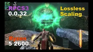 RPCS3 0.0.32 ( PS3 Emulator With Lossless Scaling ) - God of War Ascension - Gameplay