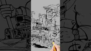 Where’s Waldo “Focus On Yourself” Pop Art Digital Artwork Process
