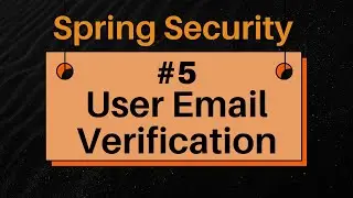 User Signup with Email Verification 🔥 Spring Boot + Spring Security