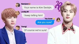 BTS Texts - Jin's memory loss
