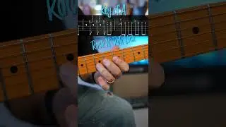 Rock and Roll Guitar Lick in A with TAB