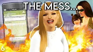 My Sim started a super messy Gossip Girl blog in The Sims 3