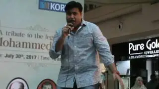 Gaurav and Trusha Performance at Thane Korrum Mall on Rafi`s Marathon..