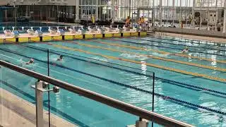 A bit rusty in the 50m Breast, missed the PB by 19ms