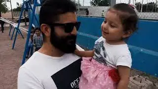 Familia Kalachin- En el parque