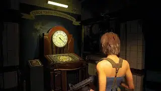Resident Evil 3 Remake Save Room FIXED CAMERA 4K