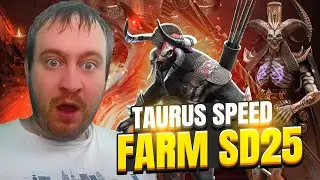TAURUS CAN SPEED FARM SAND DEVIL 25 | Raid: Shadow Legends |