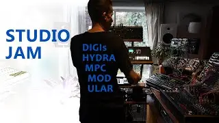 Studio Jam // Digitakt, Digitone, MPC, Hydrasynth, Eurorack