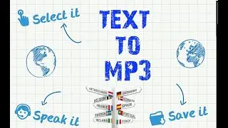 Convert text into mp3 file using Python